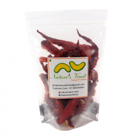 Nature's Vault Dry Red Chilli   Pack  100 grams